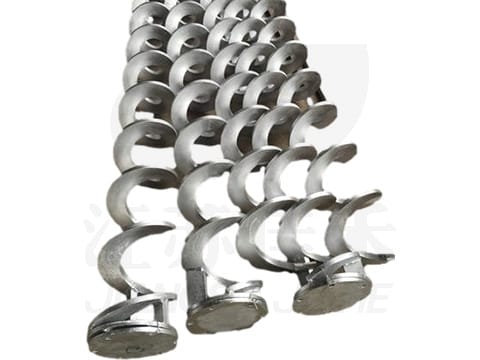 錳鋼連續(xù)無軸螺旋葉片