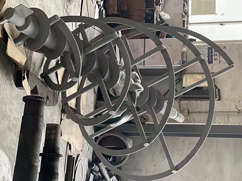 螺旋葉片噴涂碳化鎢